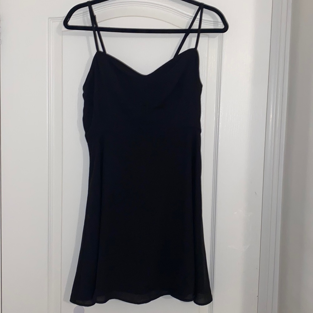 Aritzia black mini dress